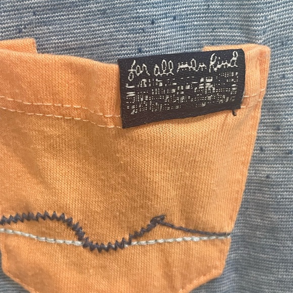 Baby Romper 7 for Mankind size 3-6 month - Picture 5 of 6